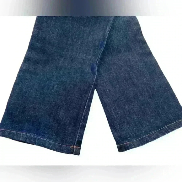 FRAME “Inez”‎ in Transformer Blue Straight Leg Jeans - Picture 7 of 9